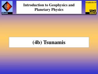 (4b) Tsunamis