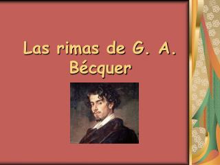 Las rimas de G. A. Bécquer