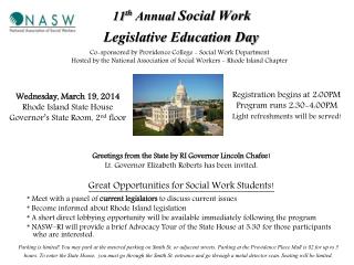 * Meet with a panel of current legislators to discuss current issues