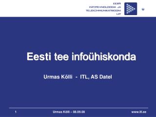 Eesti tee infoühiskonda