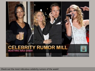 Celebrity Rumor Mill