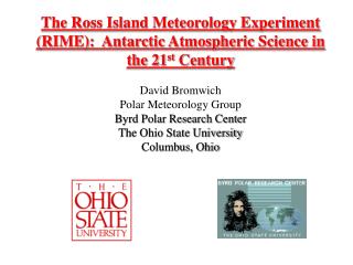 The Ross Island Meteorology Experiment