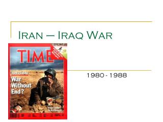 Iran – Iraq War