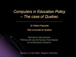 Agosto 4 y 5 del 2005 , Bogotá, Colombia