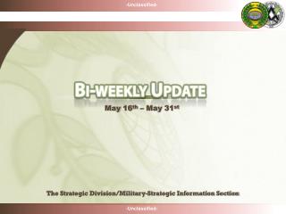 The Strategic Division/Military-Strategic Information Section