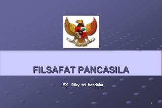 FILSAFAT PANCASILA