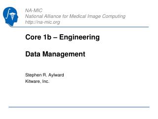 Core 1b – Engineering Data Management