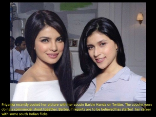 Priyanka introduces her cousin Barbie