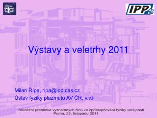 Výstavy a veletrhy 2011