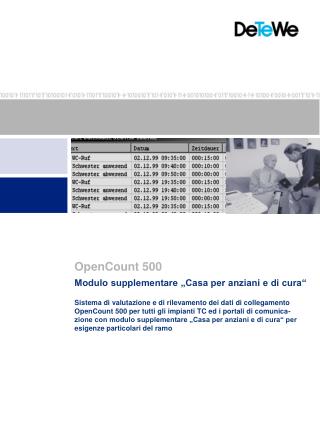 Modulo supplementare „Casa per anziani e di cura“