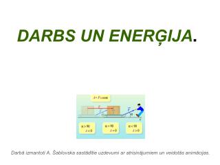 DARBS UN ENERĢIJA .