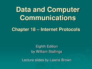 Data and Computer Communications