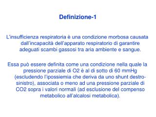 Insufficienza Respiratoria Definizione-1