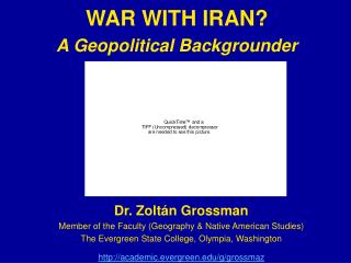 WAR WITH IRAN? A Geopolitical Backgrounder