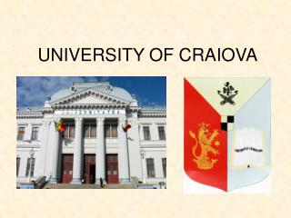 UNIVERSITY OF CRAIOVA