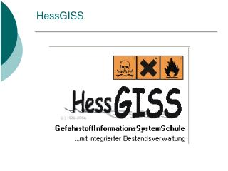 HessGISS