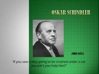 Oskar Schindler