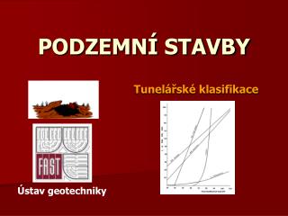 PODZEMNÍ STAVBY
