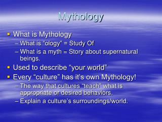 Mythology