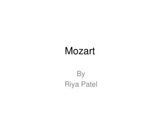 Mozart