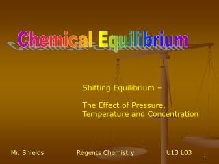 Chemical Equilibrium