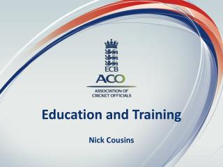 Education and Training