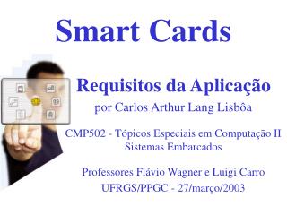 Smart Cards