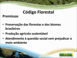 Código Florestal