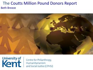 The Coutts Million Pound Donors Report Beth Breeze