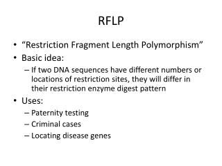 RFLP
