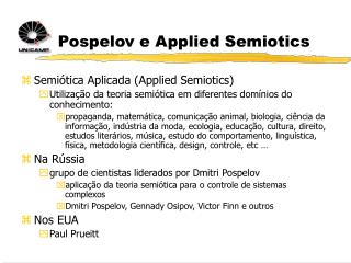 Pospelov e Applied Semiotics