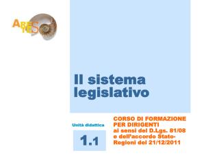 CORSO DI FORMAZIONE PER DIRIGENTI