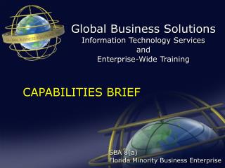 SBA 8(a) Florida Minority Business Enterprise