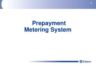 Prepayment Metering System