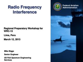 Radio Frequency Interference