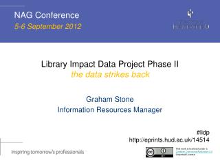 Library Impact Data Project Phase II the data strikes back