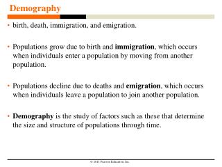 Demography