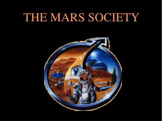 THE MARS SOCIETY