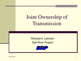 Joint Ownership of Transmission