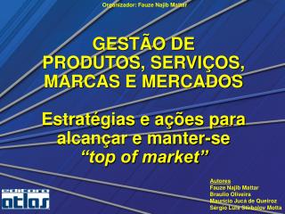 Capítulo 4 Informações para Marketing