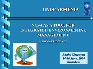 NCSA AS A TOOL FOR INTEGRATED ENVIRONMENTAL MANAGEMENT ( ARMENIA EXPERIENCE )