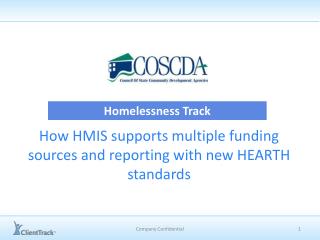 How HMIS supports multiple funding sources and reporting with new HEARTH standards