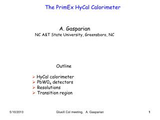The PrimEx HyCal Calorimeter