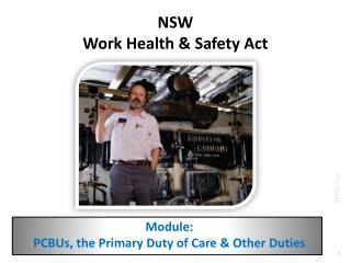 NSW Work Health &amp; Safety Act