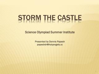 Storm the Castle