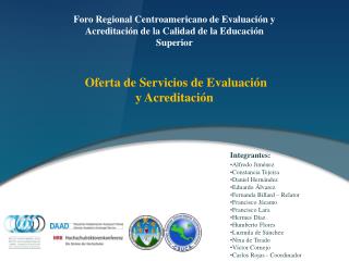 Foro Regional Centroamericano de Evaluación y Acreditación de la Calidad de la Educación Superior