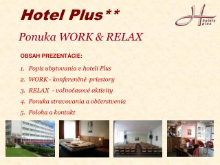 Hotel Plus**