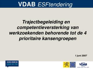 VDAB ESFtendering