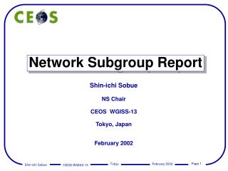 Network Subgroup Report