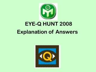 EYE-Q HUNT 2008